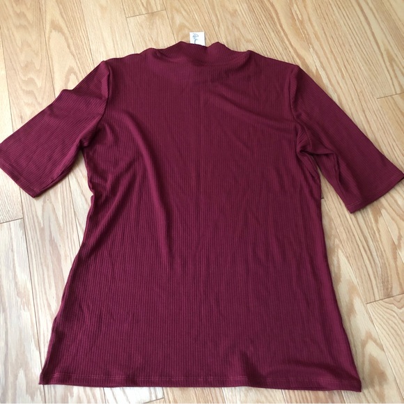 NWT Reitmans Mock Neck Top (Women’s size M) - Picture 5 of 7